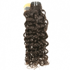 #1b Peruvian Virgin  Hair Weft italy curly