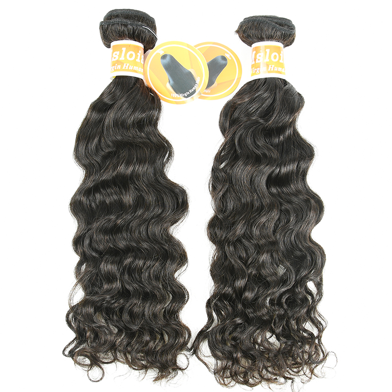 #1b Virgin Peruvian Hair Weft indian curly