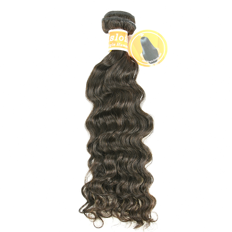 #1b Peruvian Virgin  Hair Weft indian curly