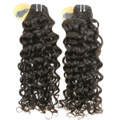 #1b Virgin Brazilian Hair Weft italy curly