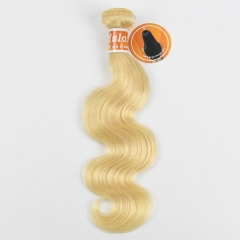 #613 Blonde European Virgin  Hair Weft body wave