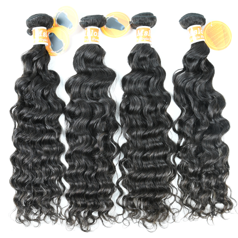 #1b Peruvian Raw  Hair Weft indian curly