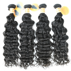 #1b Peruvian Raw  Hair Weft indian curly