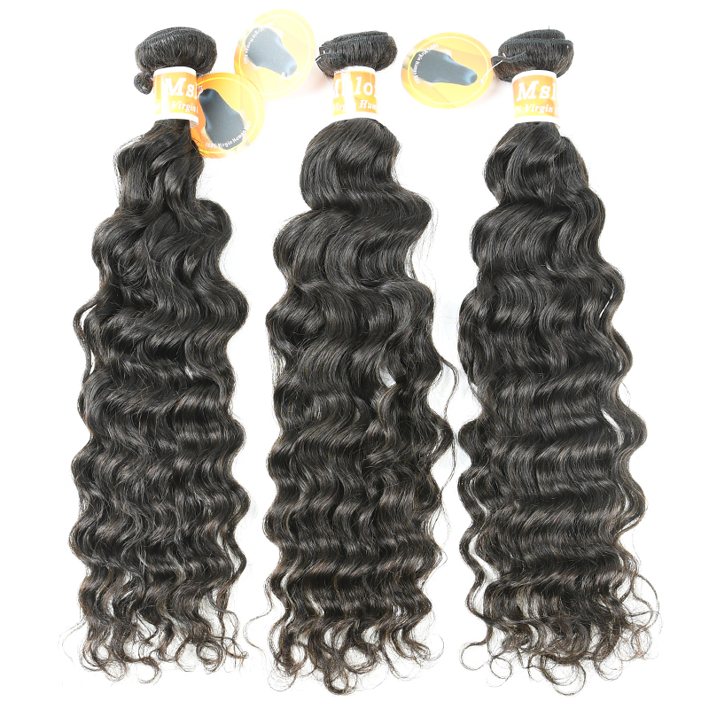 #1b Raw Peruvian Hair Weft indian curly