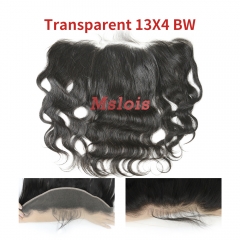 #1b Brazilian Virgin Human Hair 13x4 Lace Frontal Body Wave