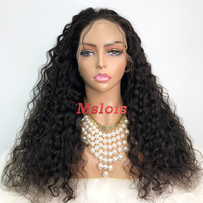 Brazilian Virgin Human Hair 13x4 Swiss HD wig Indian Curly