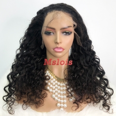 Brazilian Virgin Human Hair 13x4 Swiss HD wig Deep Wave