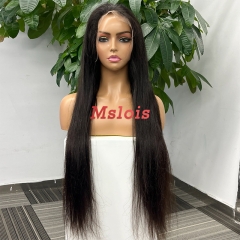 Brazilian Raw Human Hair 13x6 Swiss HD wig straight