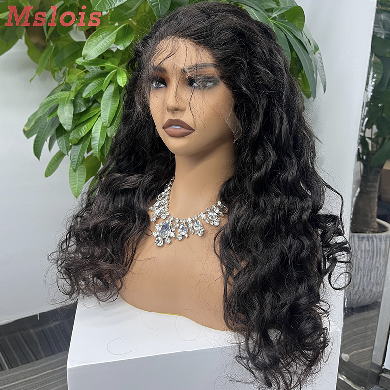 Brazilian Virgin Human Hair 13x4 Swiss HD wig Loose Wave