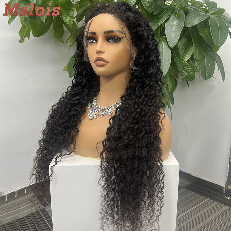 Brazilian Virgin Human Hair 13x4 Swiss HD wig Deep Curly