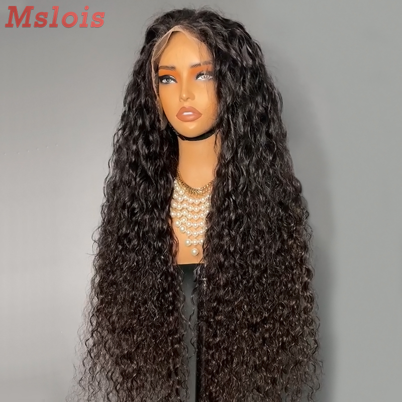 #1b Brazilian Raw Human Hair 13x4 Frontal wig indian curly