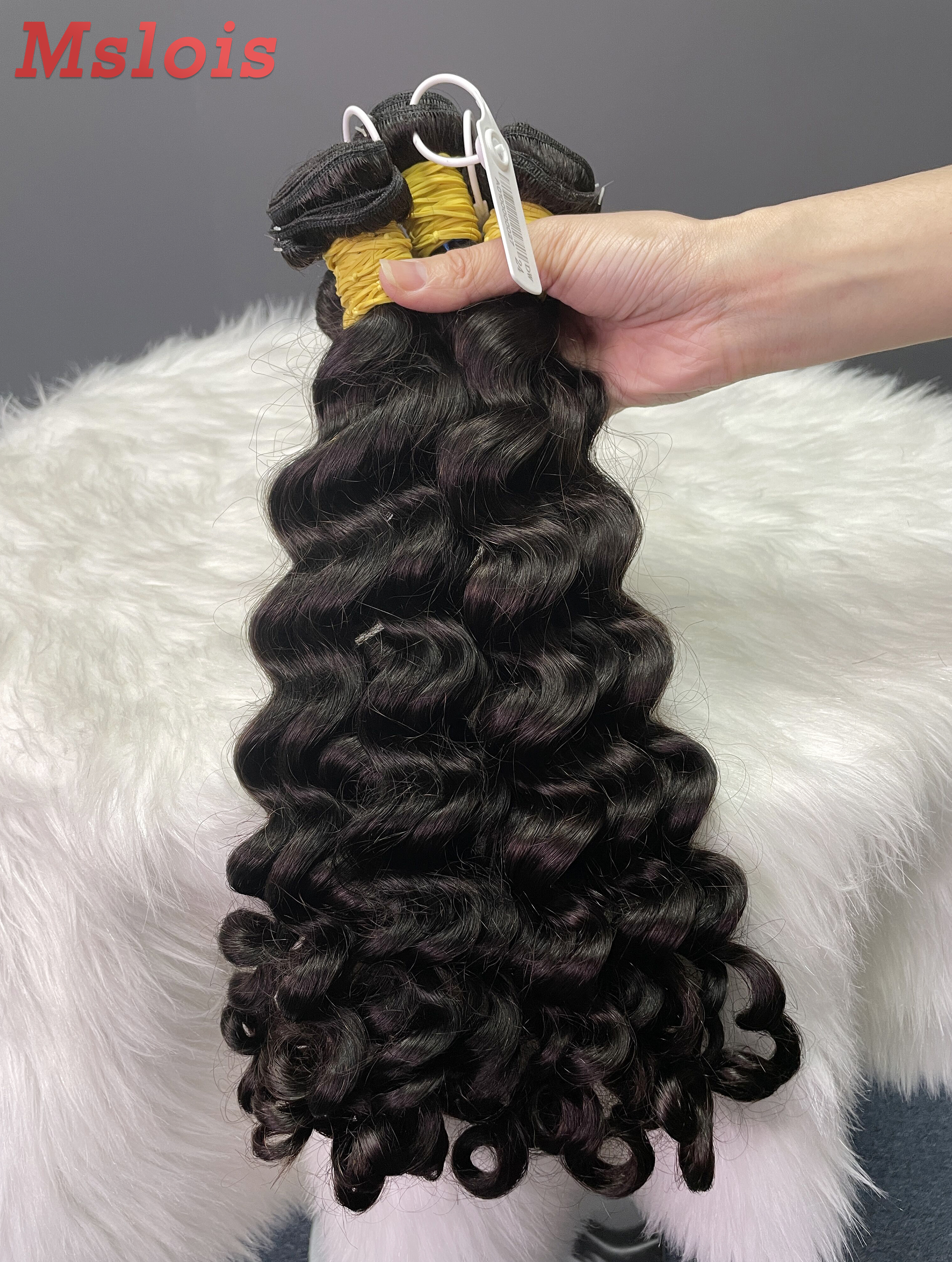 Raw Deep Wave Hair Bundle 20 22 24Inch Free Shipping