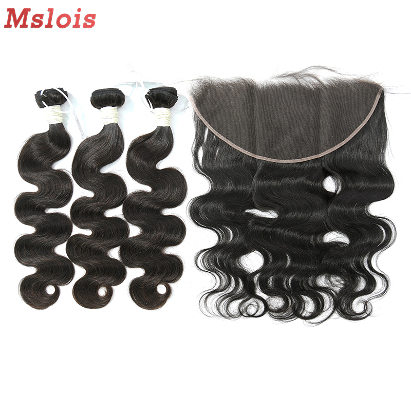 Virgin Body Wave 18 20 22 Inch And 13x6 HD Lace 20 Inch  Free Shipping