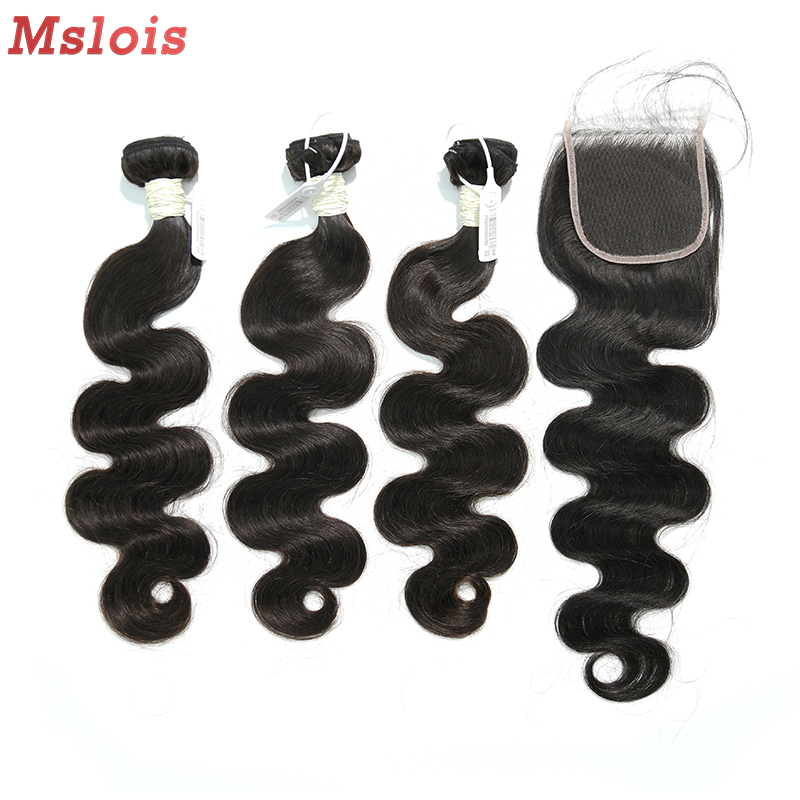 Virgin Body Wave 20 22 24 Inch And 4x4 HD Lace 20 Inch  Free Shipping